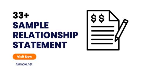 33+ SAMPLE Relationship Statement in PDF MS Word