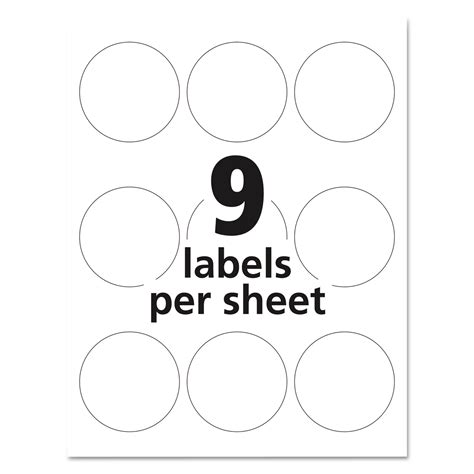 33 1 Inch Circle Label Template Labels Database 2020