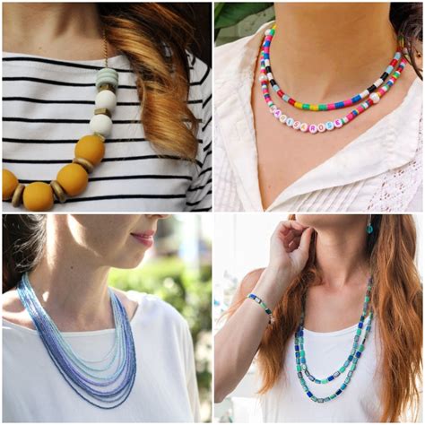 33 Beaded Necklace Ideas Easy Patterns - Susie Harris