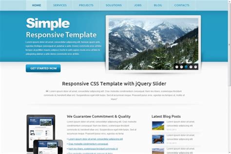 33 Best Free HTML5 Website Template & WordPress Website Template