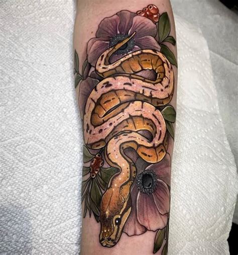33 Coolest Python Tattoo Designs PetPress