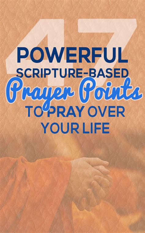 33 Prayer Points for Powerful Men + Scriptures - King At Heart