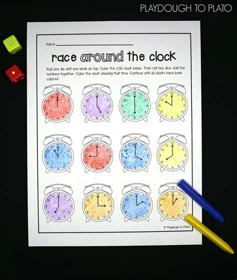 33 Fun Telling Time Games And Activities Weareteachers Teaching Clock To Kindergarten - Teaching Clock To Kindergarten