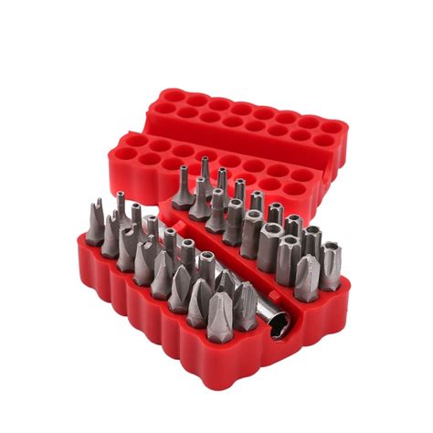 33 in 1 Electric Screwdriver Safety Bit Set with Extension
