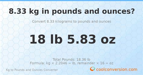 33 Lbs To Oz