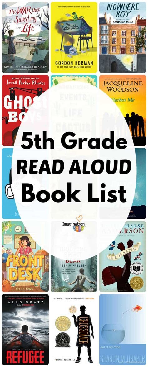 33 Read Aloud Books For 5th Grade Imagination Grade 5 Book - Grade 5 Book