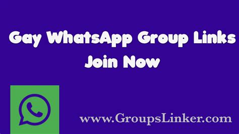 330+ Gay WhatsApp Group Links