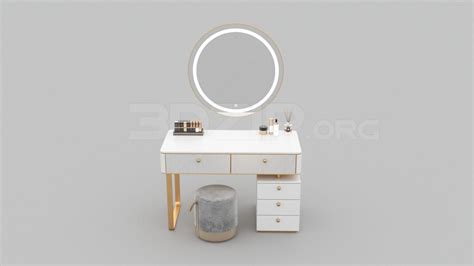3301 Free 3D Dressing Table Model Download 3Dzip Org 3D Model Free