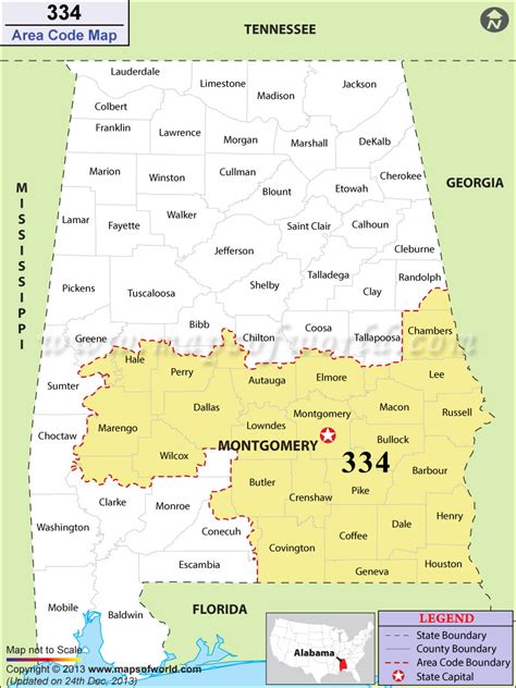 334 area code alabama