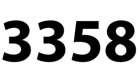 3358. Things To Know About 3358. 
