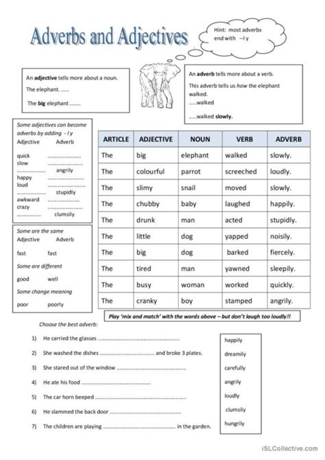 336 Adverbs English Esl Worksheets Pdf Amp Doc Worksheet On Adverbs - Worksheet On Adverbs