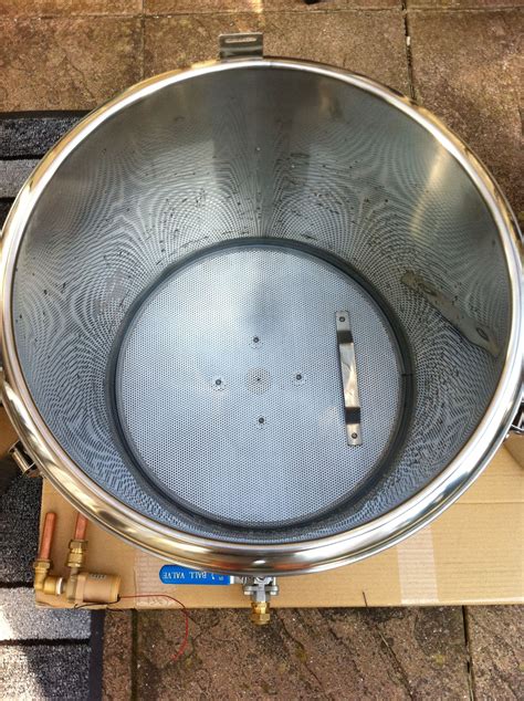 33ltr Mash Tun with False bottom – powellbrewing