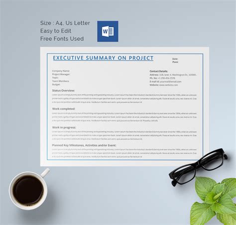 34+ Executive Summary Templates Free Sample, Example Format Download!