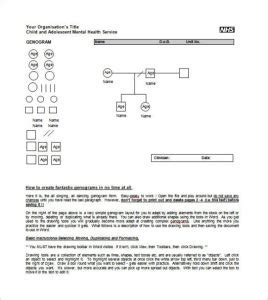 34+ Genogram Templates in PDF MS Word Apple Pages Google Docs
