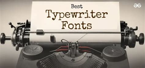34+ of the Best Typewriter Fonts - JUST™ Creative - muktibox.com