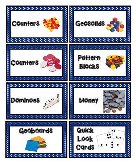 34 Math Labels for Organization Math labels, Math manipulatives, Math