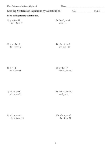 34 Systems Of Equations Worksheet Worksheet Project List