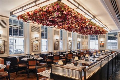 34 mayfair. Located just off Grosvenor Square in the heart of Mayfair, 34 Mayfair has become a modern-day classic since it opened in November 2011. Burnt orange banquettes, oak parquet and a colourful contemporary art … 