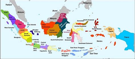 34 provinsi di indonesia
