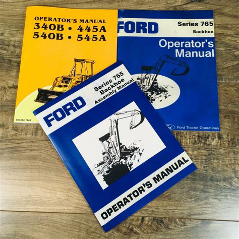340b ford tractor shop repair manual. - Etude sur la langue des mossi.