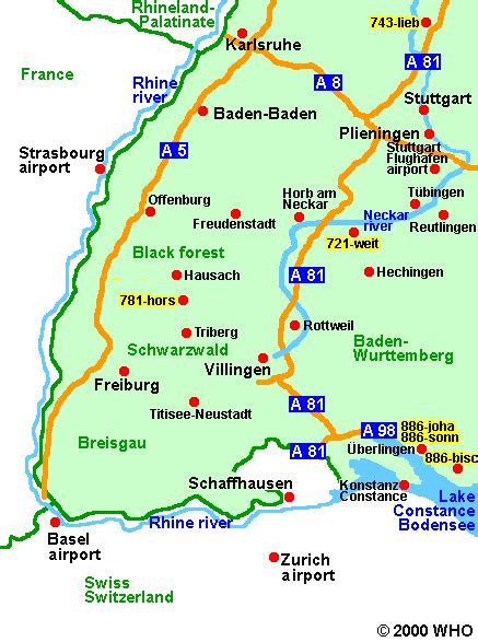 344 Km - Distance from Munich to Black Forest - distancesfrom.com