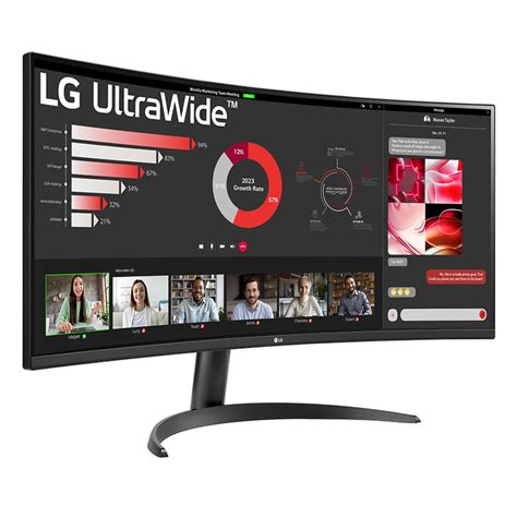 34wr50qc-b. 34” Curved UltraWide QHD (3440x1440) VA Display. 7W Stereo Speaker with Waves MaxxAudio. sRGB 99% Colour Gamut with HDR10. Show More. FREE delivery. Secure payment and exclusive offers available. * Shipping options may vary by region. * Sign-in to receive free delivery. Check if stock is available. 