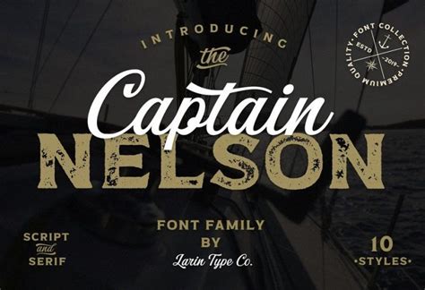 35+ Amazing Nautical Fonts for Special Design Projects