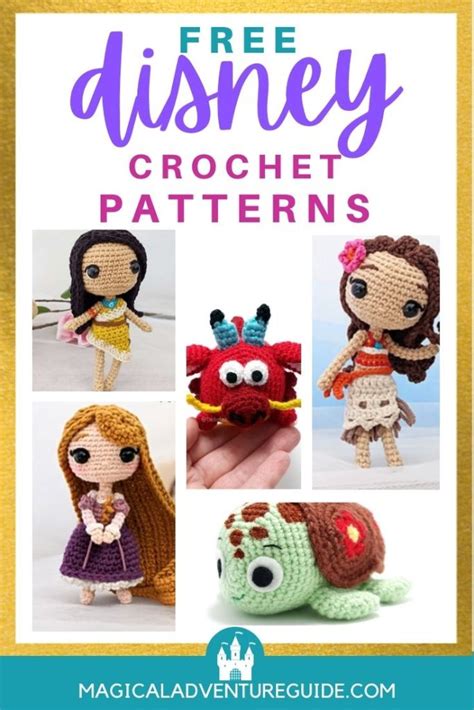 35+ Free Disney Crochet Patterns Magical Adventure Guide