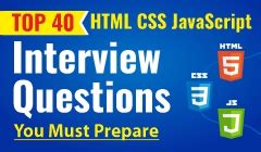 35+ HTML CSS JavaScript Interview Questions & Answers Hirist