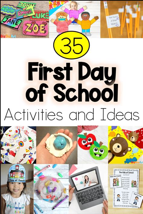 35 Best First Day of School Ideas and Activities