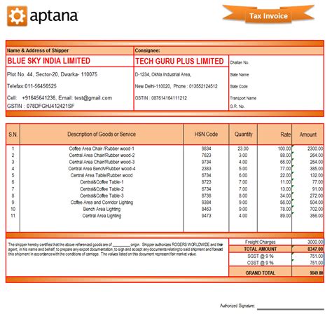 35 Company Invoice Format In Excel Xls File Download