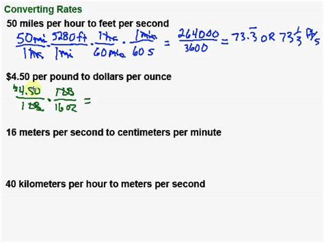 35 Convert Unit Rates Worksheet Answers support worksheet