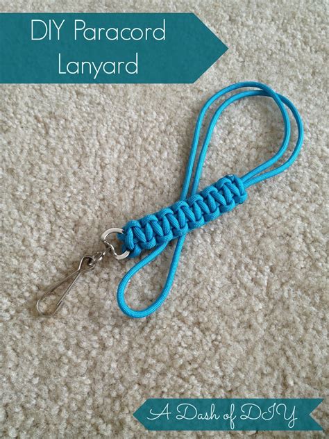 35 DIY Paracord Lanyard Patterns Tutorials