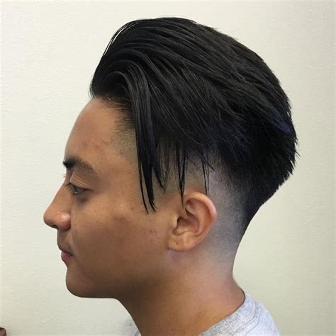35 Effortless Slicked Back Undercut Styles Easy to Create Asian