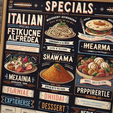 35 Restaurant specials board ideas | chalkboard art, restaurant ... - muktibox.com