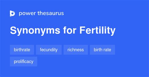 35 Words and Phrases for Fertility Treatment - Power Thesaurus