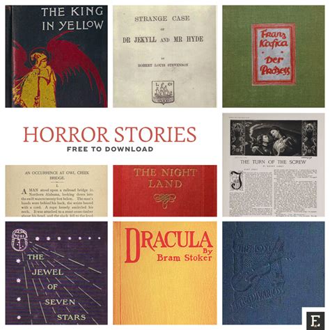 35 Classic Horror Stories Free To Download Ebook Download Creepy Story For Ghostly Evenings - Download Creepy Story For Ghostly Evenings