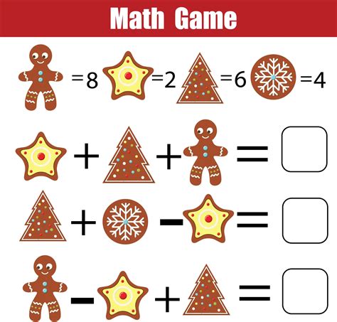35 Free Christmas Math Games And Activities Printable Christmas Math For 2nd Grade - Christmas Math For 2nd Grade