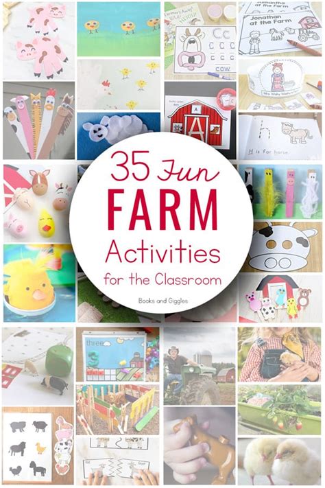 35 Fun Farm Activities For The Classroom Books Farm Unit Kindergarten - Farm Unit Kindergarten
