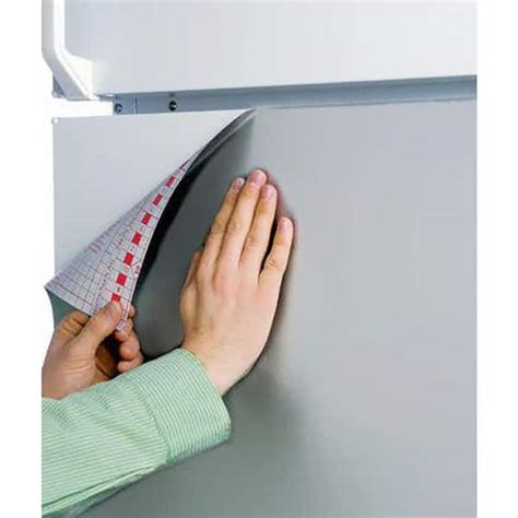 35 in. x 66 in. Stainless Steel Adhesive Appliance Cover