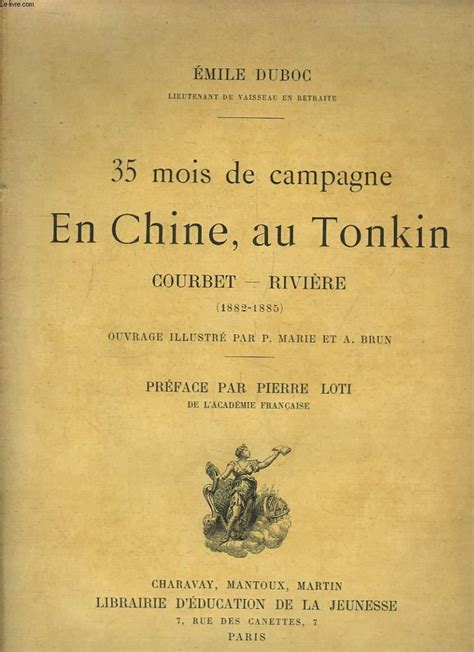 35 mois de campagne en chine, au tonkin. - The ultimate guide to the llb entrance examination 2012.