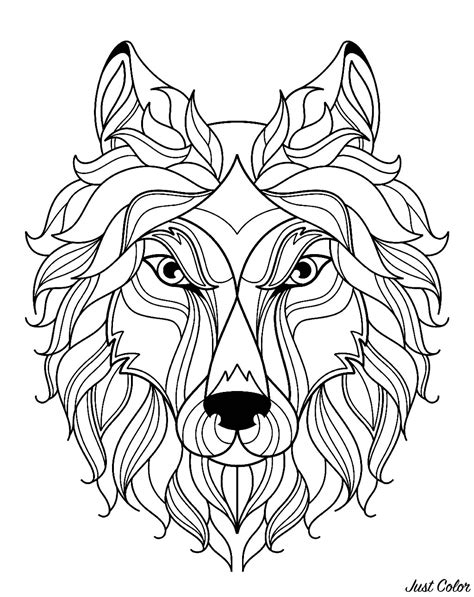 35 Wolf Coloring Pages All New And Updated Coloring Page Of Wolf - Coloring Page Of Wolf