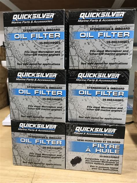 Shop this Genuine Quicksilver by Mercury Marine 35-866340Q03 Oil Filter! Shop this Genuine Quicksilver by Mercury Marine 35-866340Q03 Oil Filter! Menu. Cancel Call Us 732-778-5487 View cart. Anchor, Dock & Trailer Anchoring Anchors Anchor Lines Bow Rollers .... 