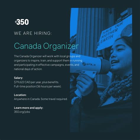 350 Vacancy: Canada Organizer, Remote in Canada UNjobs