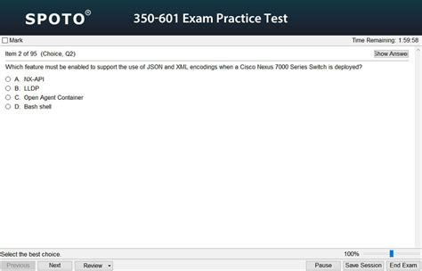 350-601 Online Test