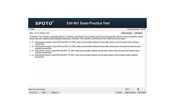 Latest 350-901 Exam Papers