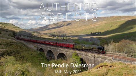 35018 Roars over Ais Gill The Pendle Dalesman - 18th May 2024