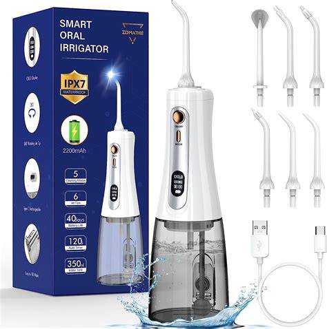 350ml Portable Oral Irrigator Water Flosser Dental Water Jet ... - raincitystudios.com