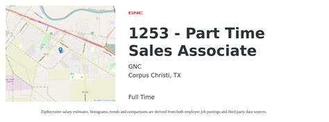 3544 - Part Time Sales Associate Job in Midland, TX at GNC