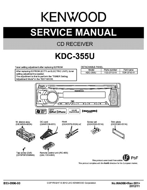 New RC-406 Replaced Remote Control for KENWOOD Car Stereo KDC-355U KDC355U KDC-BT378U ; This RC-406 Replaced Remote Control is compatible with KENWOOD Car Stereo KDC-355U KDC355U KDC-BT378U ; No need any program, only installing new alkaline battery can work well ; This remote have been tested before …. 